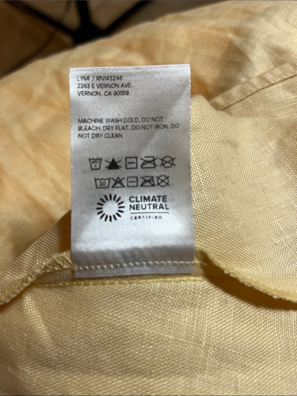 Reformation Davila Linen Dress In Parmesan Boho Milk Maid Prairie - Picture 12 of 12